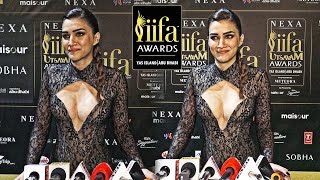 Kriti Sanons Electric Look At IIFA Awards 2024 In Abu Dhabi [upl. by Navert]