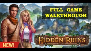 AE Mysteries  Hidden Ruins FULL Game Walkthrough HaikuGames [upl. by Ilocin888]