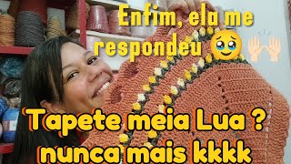 VLOG DE PRODUÇÃO DO TAPETE MEIA LUA  PORTA PAPEL HIGIÊNICO E O FIM DO VÁCUO ☺️ [upl. by Fleischer]