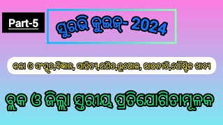 Surabhi Quiz suravi quiz 2024Block and District level Quiz [upl. by Bogey]