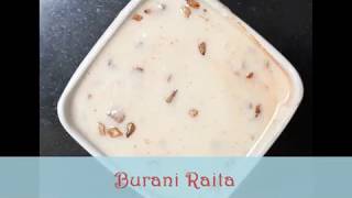 Burani Raita  Garlic Raita  Very Simple amp Aromatic Recipe [upl. by Loomis]