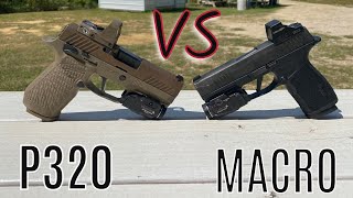 P365 Macro vs P320M18 viral trending macro versus sig p320 [upl. by Mccollum934]