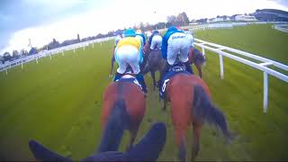 Jockey headcam of Cracksmans QIPCO Champion Stakes victory [upl. by Leban]