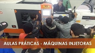 Curso de Máquinas Injetoras de Plásticos  Aulas Práticas  Escola LF [upl. by Burr658]