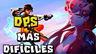 5 DPS MAS DIFICILES DE OVERWATCH 2 [upl. by Schnorr]