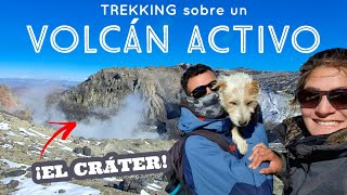 🌋 VOLCÁN COPAHUE trekking en un volcán activo 🚶🏻‍♂️🚶🏽‍♀️ INCREIBLE EXPERIENCIA hasta LA CIMA 🤯 [upl. by Hailat]