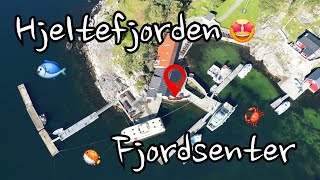 Hjeltefjorden Fjordsenter and midweek fishing and sightseeing 🤩 🐟 🦀 🐡 🚲 [upl. by Satsok]