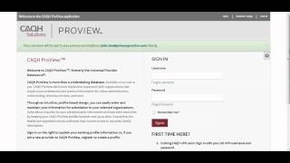 CAQH ProView I Forgot My Username Password [upl. by Dnomzed]