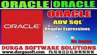 Oracle Tutorial  online training Adv Sql  Regular Expressions by basha [upl. by Arlene721]