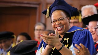 UCT honours Graça Machel’s ‘priceless’ leadership [upl. by Lois]