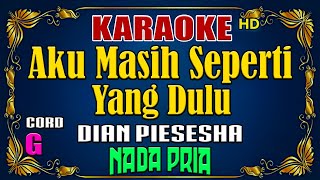 KARAOKE  Tak Ingin Sendiri  Dian Piesesha  Nada Pria [upl. by Karlotte]