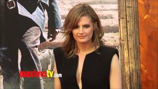 Stana Katic quotThe Lone Rangerquot Premiere Red Carpet in Disneyland [upl. by Tanberg275]