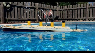 Lego Titanic Sinking Extra Footage [upl. by Covell]