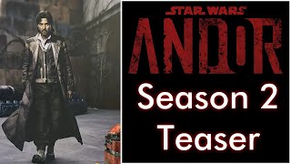 Andor Season 2 Teaser Trailer  Tie Avenger Yavin 4 amp More [upl. by Yeh649]