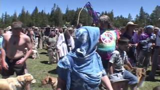 4th of July at National Rainbow Gathering in Utah prayer for peace [upl. by Rab]