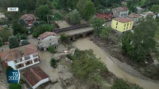 Post alluvione piove in Emilia Romagna Allerta lungo il Po [upl. by Ermeena]