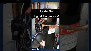 Inside the Digital Scroll Compressor aka Variable Capacity Compressor by Copeland [upl. by Harv]