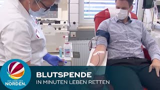 Blutspende Leben retten in nur wenigen Minuten [upl. by Erdnael]