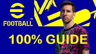 eFootball 100 TrophyAchievement Guide  Full Walkthrough [upl. by Tracy]