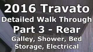 2016 Travato Detailed Walk Through Part 3 of 4 [upl. by Artenek]