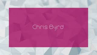 Chris Byrd  appearance [upl. by Aizirtap]