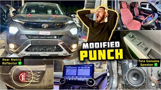 2024 Tata Punch Pure Base Model Modified ✅ Tata Punch ₹60K Combo ✅ [upl. by Ylim]