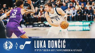 Luka Dončić 37 Points Highlights vs Jazz  November 14 2024 [upl. by Kaczer]