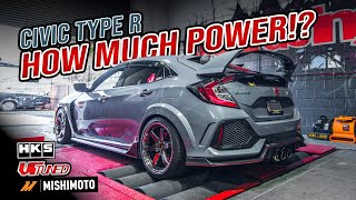 FK8 Honda Civic Type R Tuned with Boltons How Much Horsepower will it Make Dyno Test Explained [upl. by Amabelle]