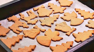 CHRISTMAS COOKIES Shortcrust The most delicious dough recipe [upl. by Amalle]