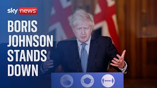 Former Prime Minister Boris Johnson resigns as an MP [upl. by Naj]