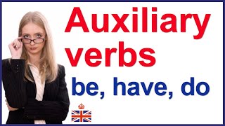 Auxiliary verbs Helping verbs  English grammar lesson [upl. by Yehsa]