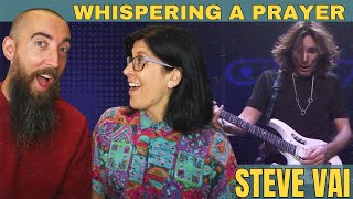 Steve Vai  Whispering a Prayer REACTION with my wife [upl. by Tartaglia]