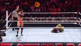 Kofi Kingston vs Wade Barrett  Champions Choice Intercontinental Championship Match Raw Dec 31 [upl. by Audi]