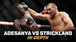 Israel Adesanya vs Sean Strickland  UFC InDepth [upl. by Christis]