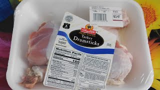 ShopRite Turkey Drumsticks Fresh Young Turkey Grandmas Seasonings Turkey Gravy Mix [upl. by Aisile]