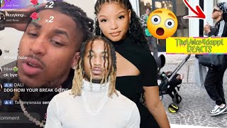 DDG Speaks On Break Up 😳 Halle Bailey Seen After Break Up 😳 Influencers Reactions to Break Up [upl. by Rofotsirk]