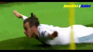 Gol De Chilena De Gareth Bale Mariano Closs [upl. by Chessa907]