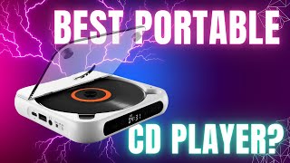 Personal CD Player Review KOVCDVI Portable CD Player KC918 [upl. by Nerual]