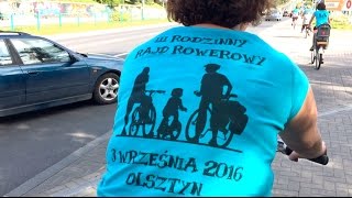 III Rodzinny Rajd Rowerowy ulicami Olsztyna [upl. by Anaul472]