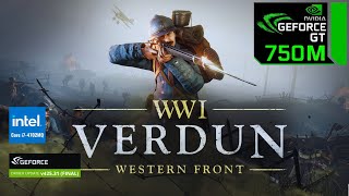 Verdun World War I 1914  1918  Gameplay  Nvidia Geforce GT750M 4GB  i7 4702MQ  2024 [upl. by Leinehtan195]