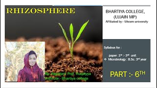 rhizosphere  rhizosphere kya he [upl. by Standush71]