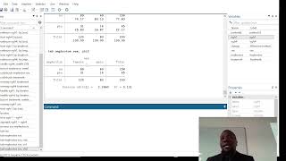 Chi square test in STATA [upl. by Joh877]