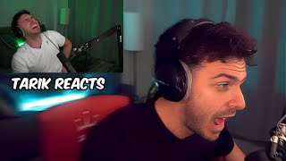 Tarik reacts to 8 Minutes of Tarik Being the FUNNIEST Streamer Valorant [upl. by Notsud942]