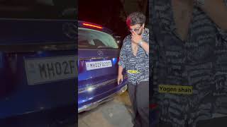 arjunkapoor At Tania Shroff House party in bandra youtubeshort yogenshah [upl. by Nnylarak]