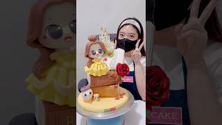 Bikin kue ulang tahun pake kertas cake cakedecorating kueulangtahun lionicake [upl. by Edny]