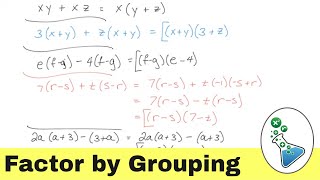 Master Factoring by Grouping StepbyStep Tutorial [upl. by Amati785]