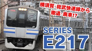 【E217系 撤退・廃車】横須賀・総武快速線からE217系撤退・廃車！？ 総武快速線君津駅から横須賀線逗子駅までのE217系走行・通過シーンまとめ！！ SERIES E217 [upl. by Ycniuq]