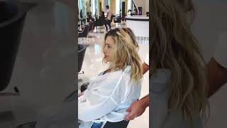 Golden Light Brown Hair Color blonde balayage rubios [upl. by Anillehs]