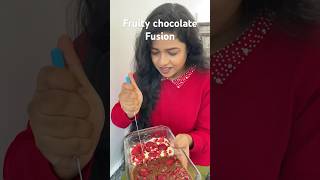 నేను అసలు miss అవ్వను 🍓🍫🤤 shorts youtubeshorts fruits chocolate [upl. by Nekciv58]