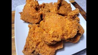 CRISPY FRIED CHICKEN THIGHS [upl. by Lotus]